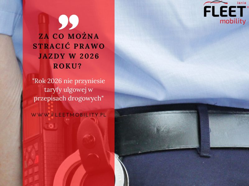 You are currently viewing Za co można stracić prawo jazdy w 2026 roku? Aktualizacja przepisów drogowych